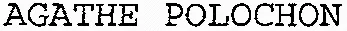 AGATHE POLOCHON