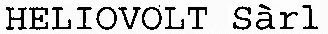 HELIOVOLT Sàrl