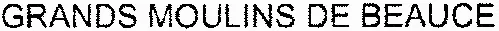 GRANDS MOULINS DE BEAUCE