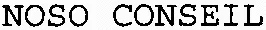 NOSO CONSEIL