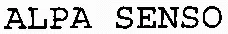 ALPA SENSO