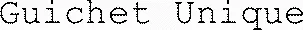 Guichet Unique