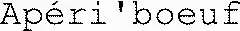 Apéri'boeuf