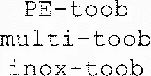 PE-toob multi-toob inox-toob