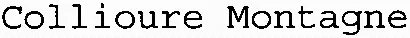 Collioure Montagne