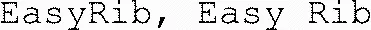 EasyRib, Easy Rib