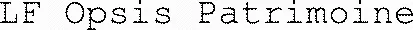 LF Opsis Patrimoine