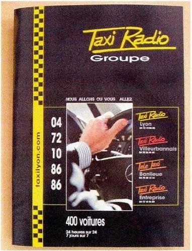 TAXI RADIO GROUPE TAXI RADIO LYON TAXI RADIO VILLEURBANNAIS TELE TAXI BANLIEUE TAXI RADIO ENTREPRISE 400 VOITURES 24 HEURES SUR 24 7 JOURS SUR 7 TAXILYON.COM
