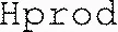 Hprod