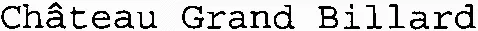 Château Grand Billard