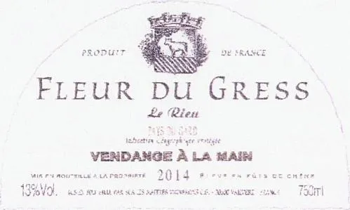 FLEUR DU GRESS Le Rieu