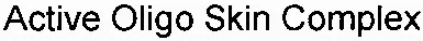 Active Oligo Skin Complex