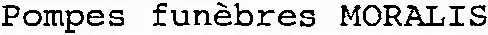Pompes funèbres MORALIS