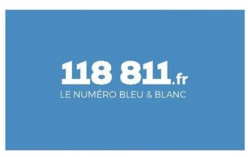 118 811.FR LE NUMERO BLEU & BLANC