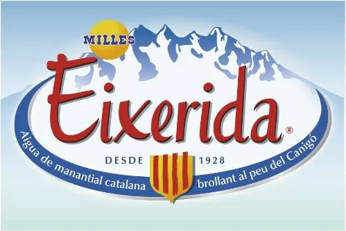 EIXERIDA MILLES DESDE 1928 AIGUA DE MANANTIAL CATALANA BROLLANT AL PEU DEL CANIGO