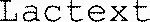 Lactext