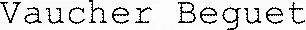 Vaucher Beguet