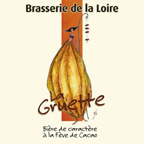 BRASSERIE DE LA LOIRE LA GRUETTE BIERE DE CARACTERE A LA FEVE DE CACAO