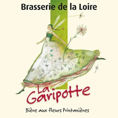 BRASSERIE DE LA LOIRE LA GARIPOTTE BIERE AUX FLEURS PRINTANIERES