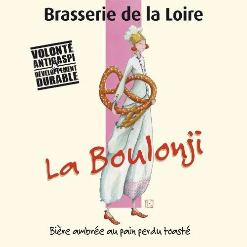 BRASSERIE DE LA LOIRE LA BOULONJI BIERE AMBREE AU PAIN PERDU TOASTE VOLONTE ANTIGASPI DEVELOPPEMENT DURABLE