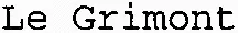 Le Grimont