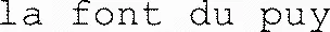 la font du puy