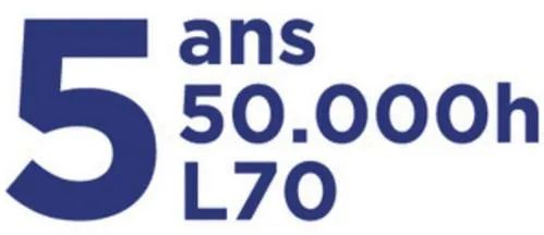 5 ANS 50.000 H L70