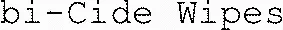 bi-Cide Wipes