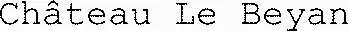 Château Le Beyan