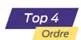 Top 4 Ordre
