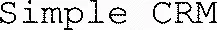 Simple CRM