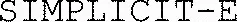 SIMPLICIT-E
