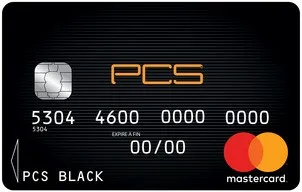 PCS BLACK mastercard