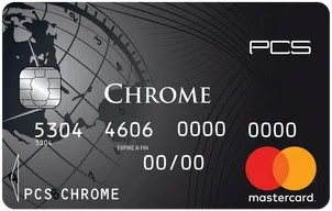 PCS CHROME mastercard