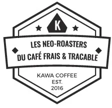 K LES NEO-ROASTERS DU CAFE FRAIS & TRACABLE KAWA COFFEE EST.2016