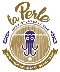 la Perle AUX SAVEURS DE LA BAIE BIERE BLONDE VIEILLIE EN FUT DE VIN D'ANJOU