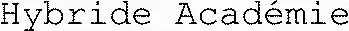 Hybride Académie
