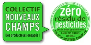 COLLECTIF NOUVEAUX CHAMPS Des producteurs engagés! zéro résidu de pesticides