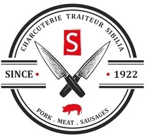 CHARCUTERIE TRAITEUR SIBILIA S SINCE 1922 PORK. MEAT . SAUSAGES