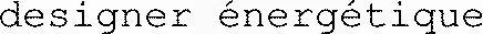 designer énergétique