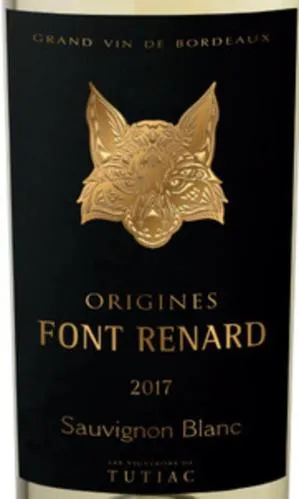 ORIGINES FONT RENARD 2017 LES VIGNERONS DE TUTIAC