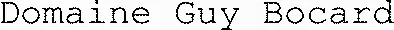 Domaine Guy Bocard
