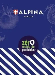 ALPINA SAVOIE ZERO résidu de pesticides