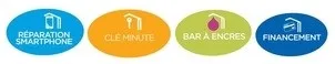 REPARATION SMARTPHONE CLE MINUTE BAR A ENCRES FINANCEMENT