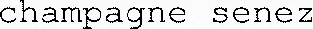 champagne senez