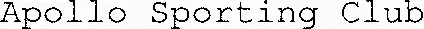 Apollo Sporting Club