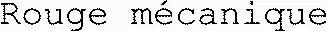 Rouge mécanique