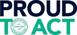 PROUD T ACT CMA CGM FOR CLIMATE, AIR QUALITY HUMANS, ECOSYSTEMS