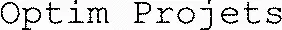 Optim Projets