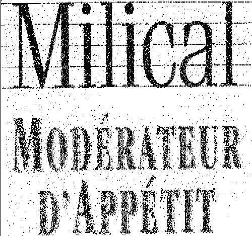 MILICAL MODERATEUR D'APPETIT